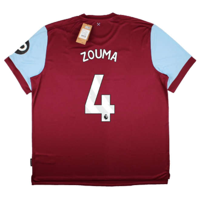 ZOUMA 4 2025 Edition West Ham Home Team Kit 2023-2024