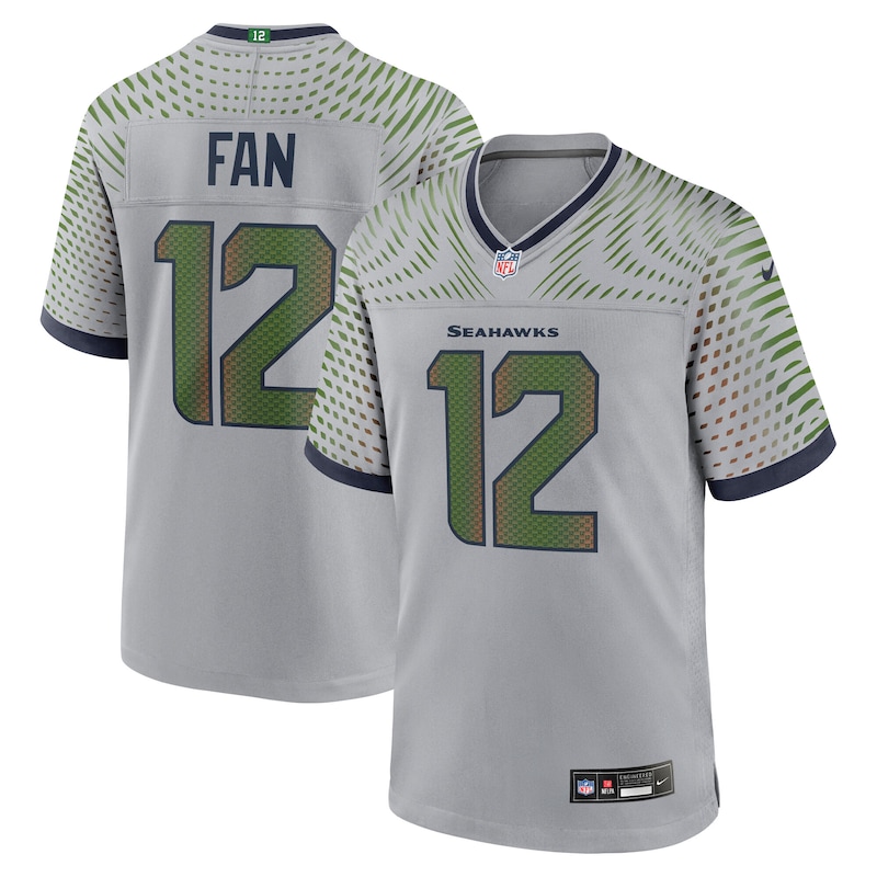 None 12s SEA Seahawks Affordable Game Jersey for NFL Fans