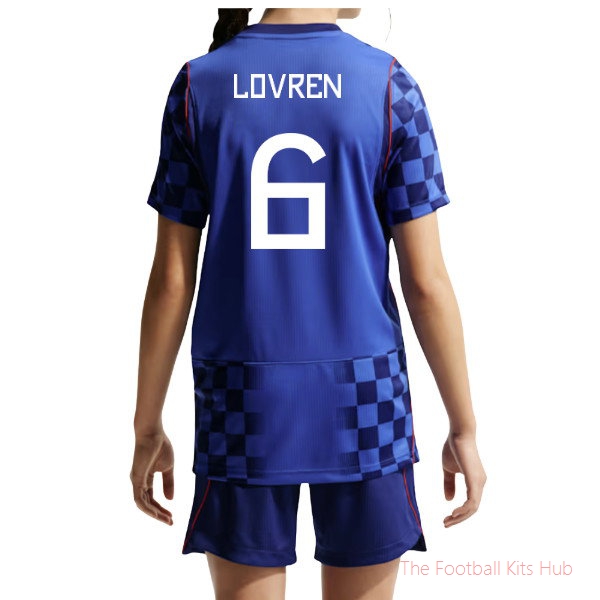 Performance Stadium Croatia 2026-2027 Away Shirt (Kids) (Lovren 6)