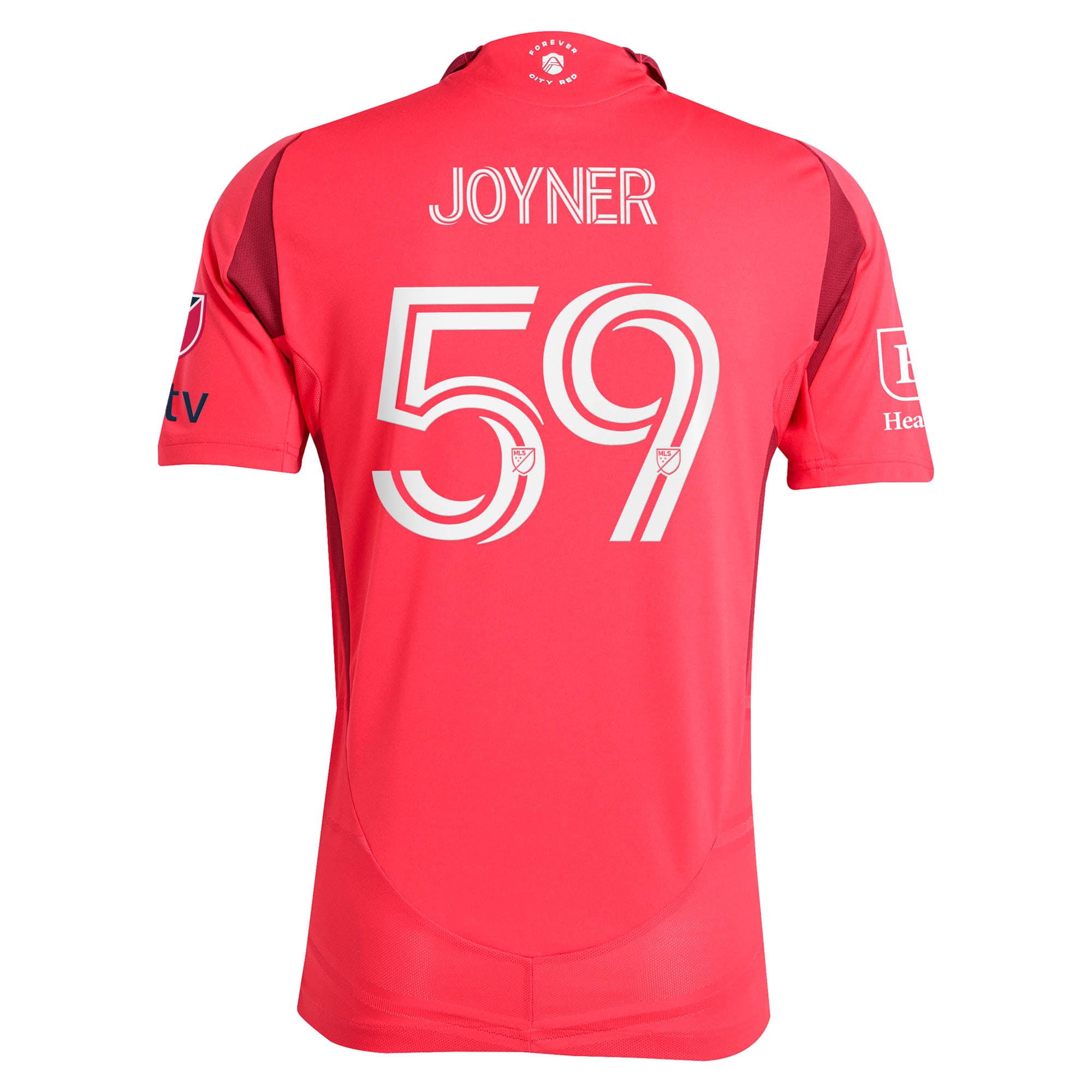 [SJH] MyKhi Joyner St. Louis CITY SC 2025 Forever CITY Red On-Field Authentic Jersey - Red