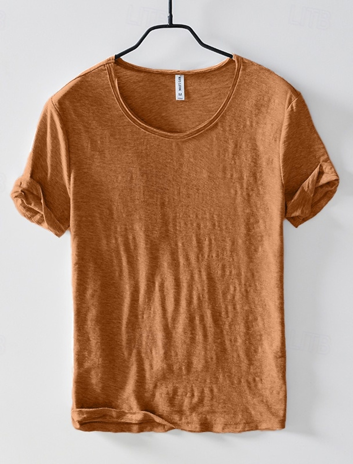 Men's Cotton T Shirt Tee Top Short Sleeve Sleeves V Neck Summer All