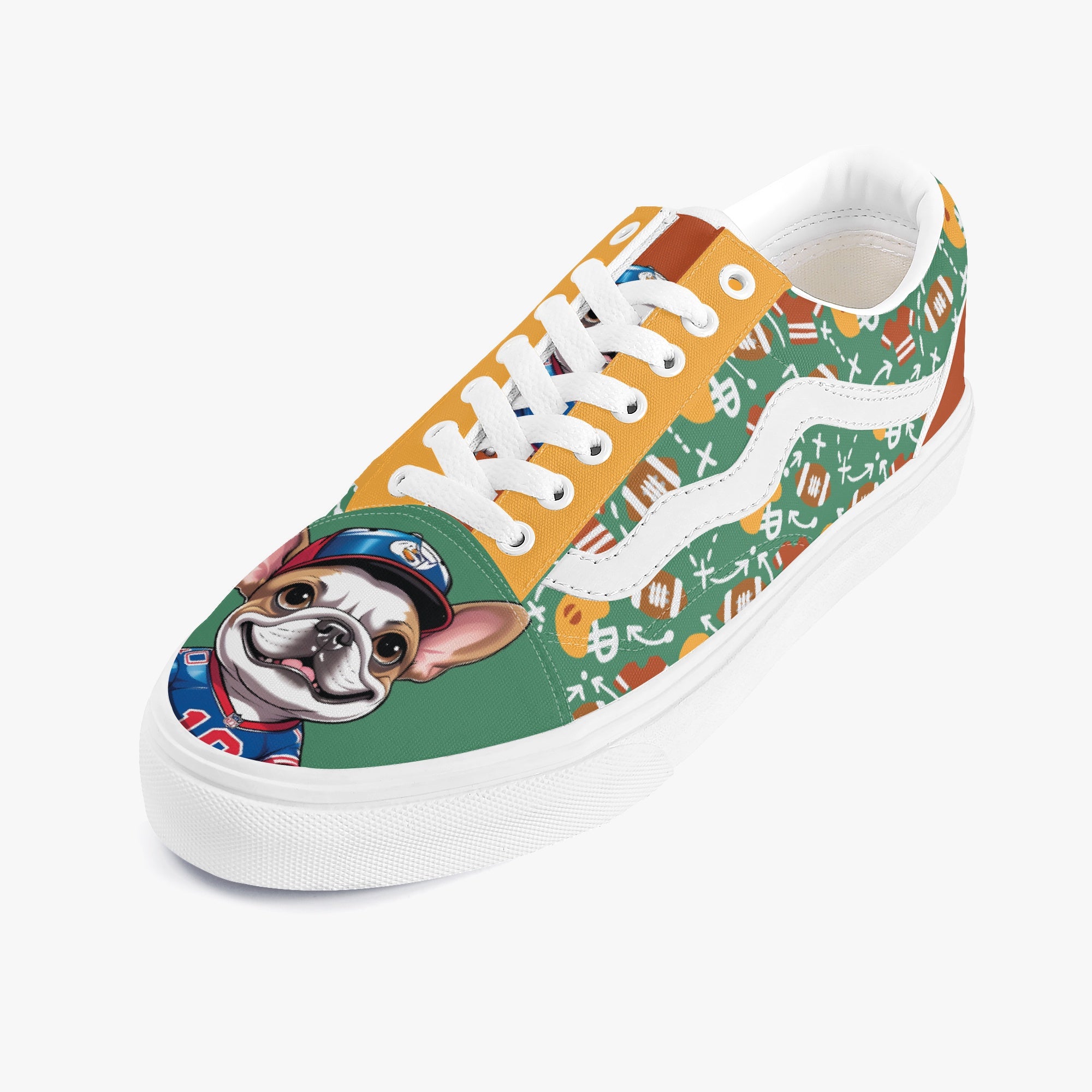 Stylish Durable Larry - Trendy Low-top Canvas Sneakers for Home Use