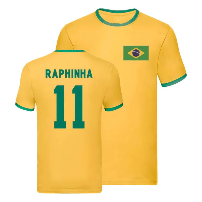 Updated Comfortable Brazil Home Soccer Jersey (2)
