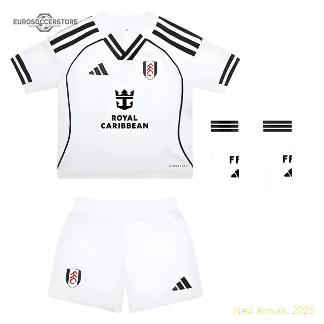 Premium 2025-2026 Fulham Home Mini Kit - Premium Quality Football