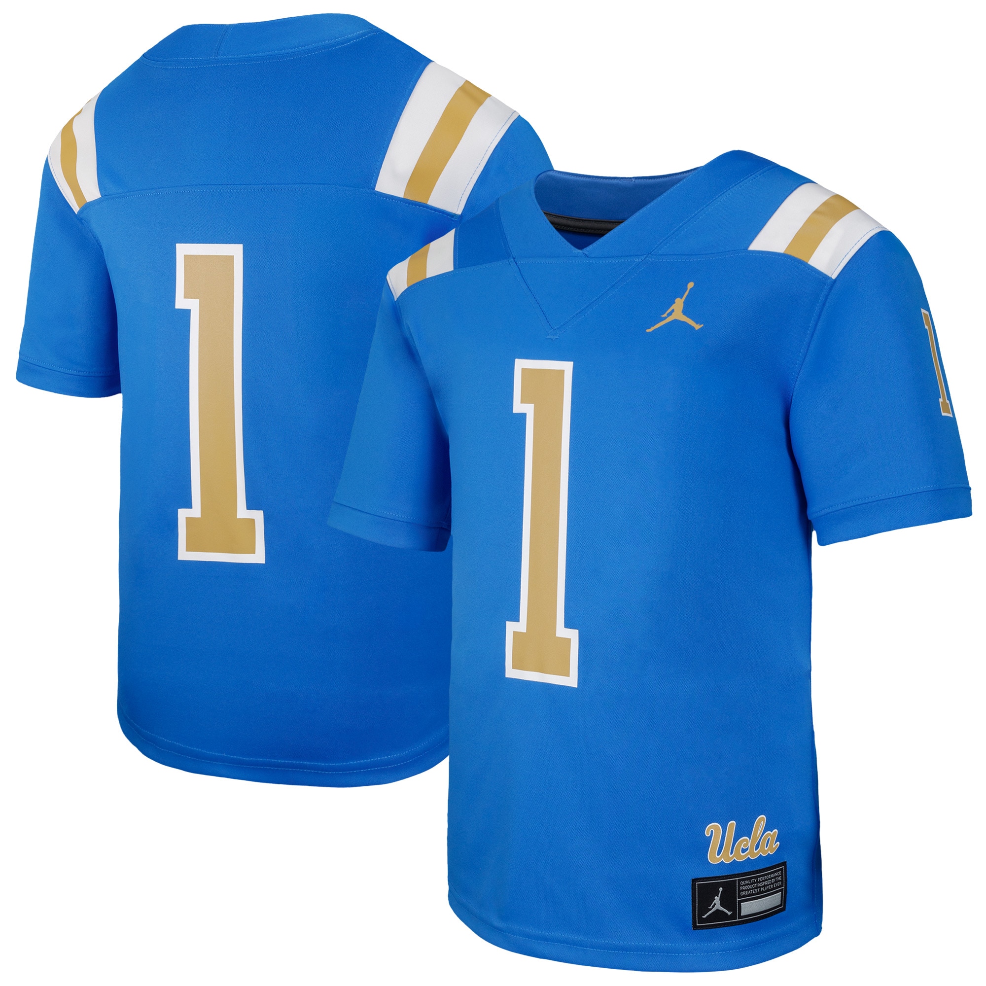 [NJP] UCLA Bruins Youth Untouchable Replica Game Jersey - Blue