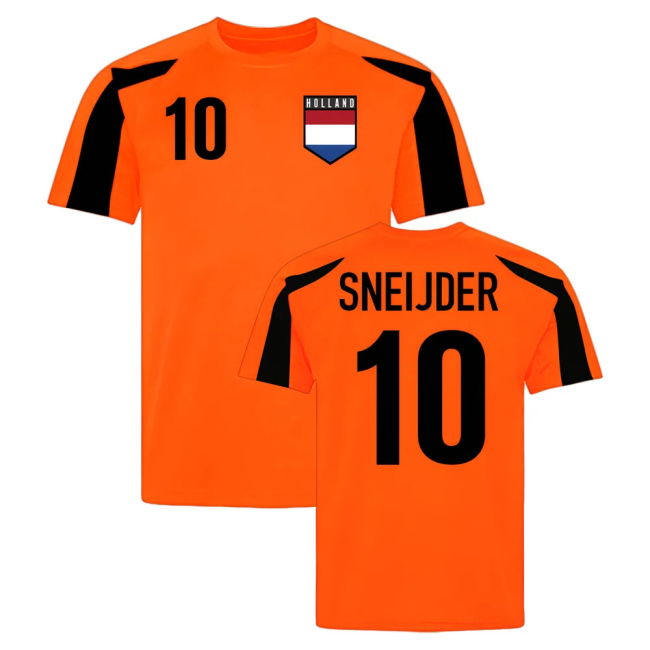 Sneijder 10 Match Replica Holland Training Supporter Shirt (Adults)