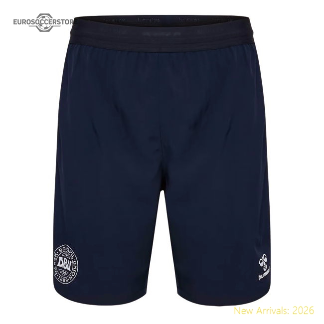 Denmark 2024-2025 Premium Regular Shorts - Slim Contemporary