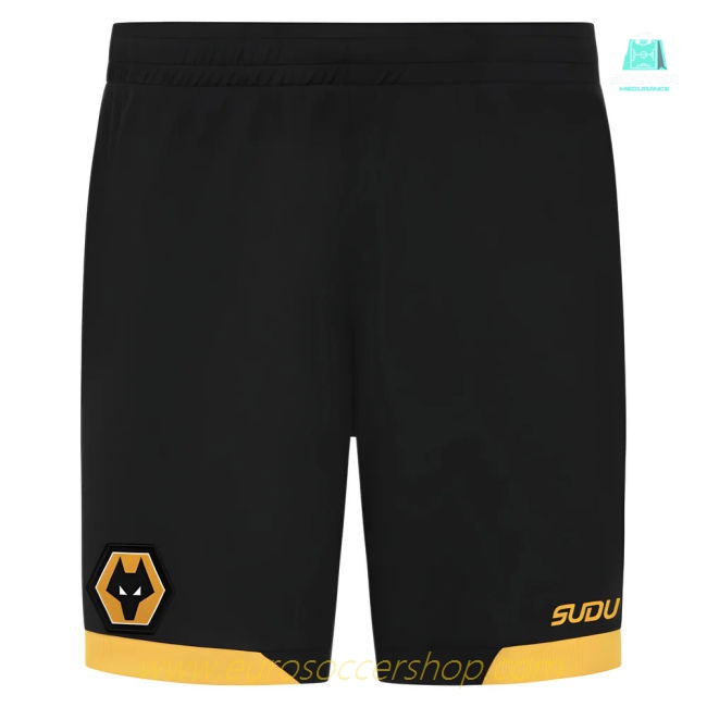 2025-2026 Wolves Home Shorts (Black)
