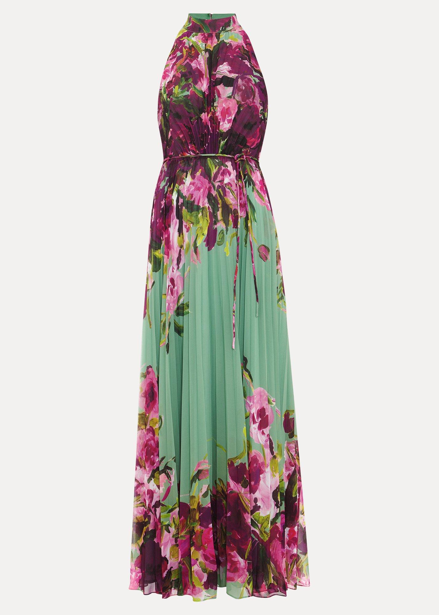 Petite Dahlia Printed Maxi Dress