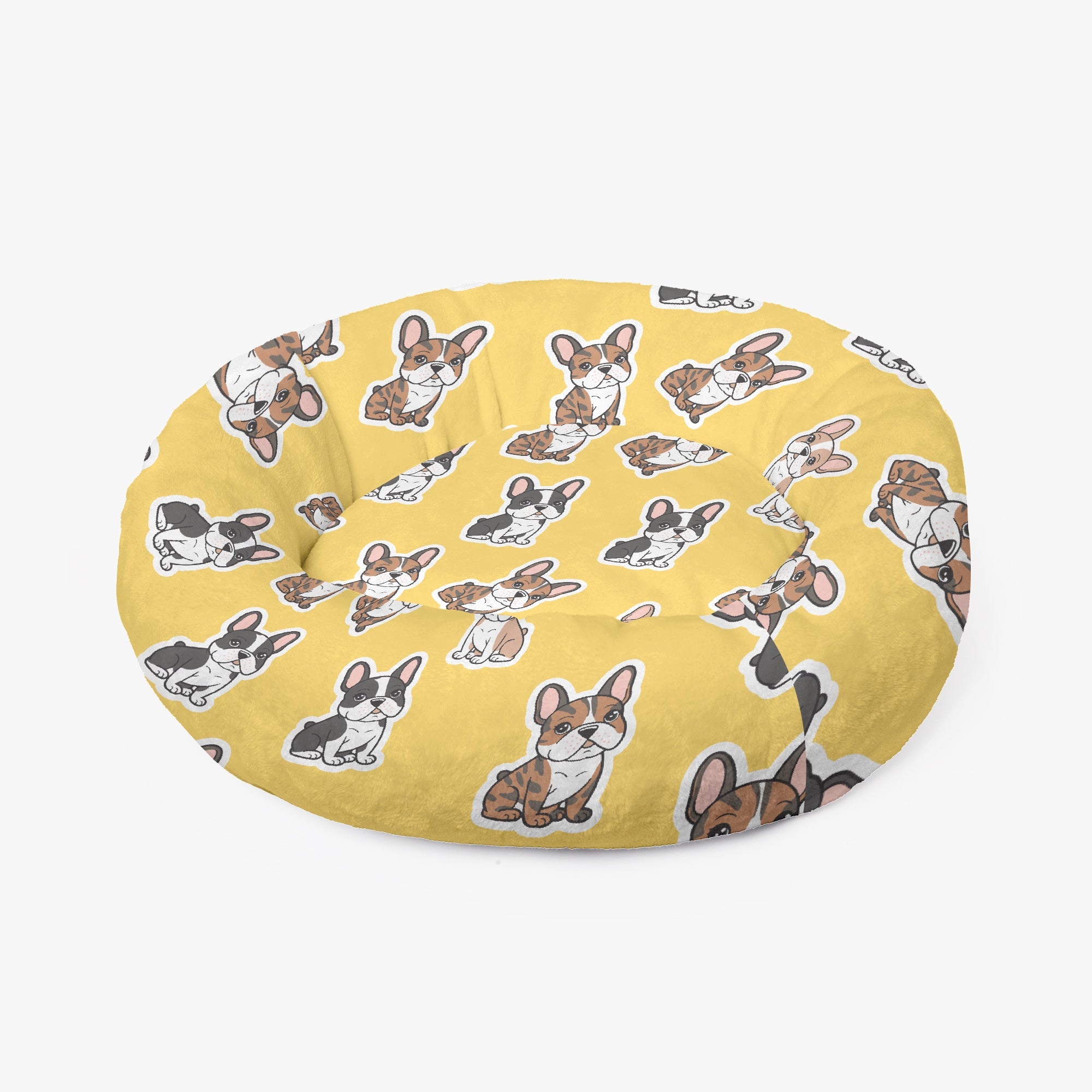 Pressure-Balanced Basil - Cloud-comfort Frenchie Bed | Anti-anxiety F...