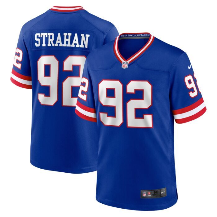 None Men's NY Giants Cost-Effective Game Jersey for NFL Fans