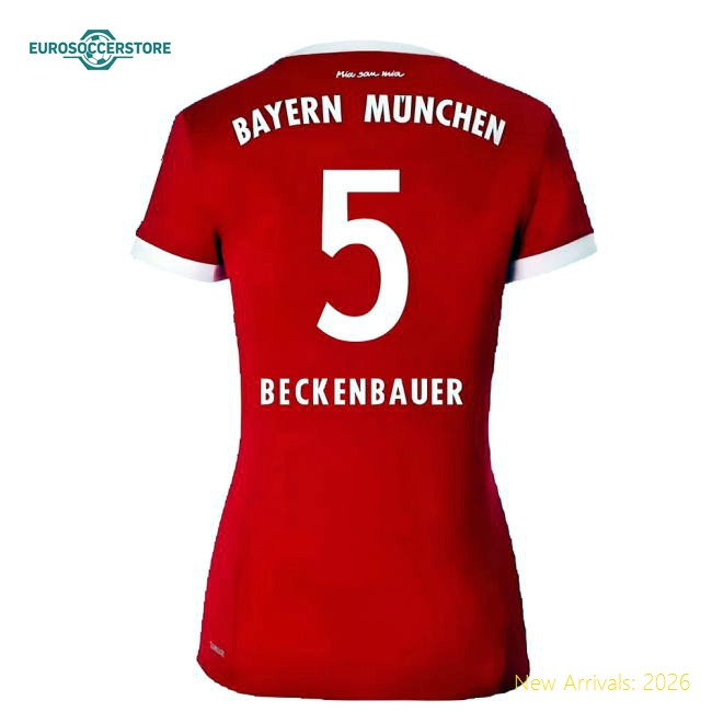 Football Team Womens Beckenbauer Stylish Jersey Dri-fit Quick-dry