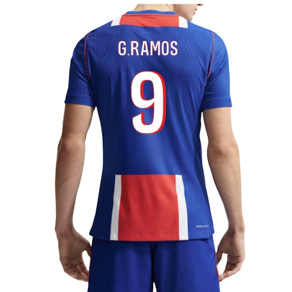 [SD] 2026-2027 PSG Authentic Aero-Fit Match Home Shirt (G.Ramos 9)
