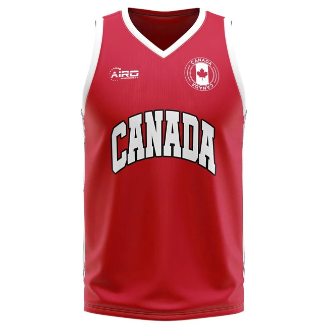 Canada Home Concept Basketball Shirt
