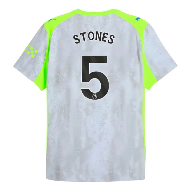 2025-2026 Man City Shirt (Stones 5) (Stones 5) | High Quality