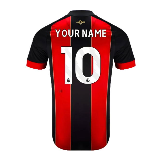2024-2025 Bournemouth Home Shirt (Your Name)