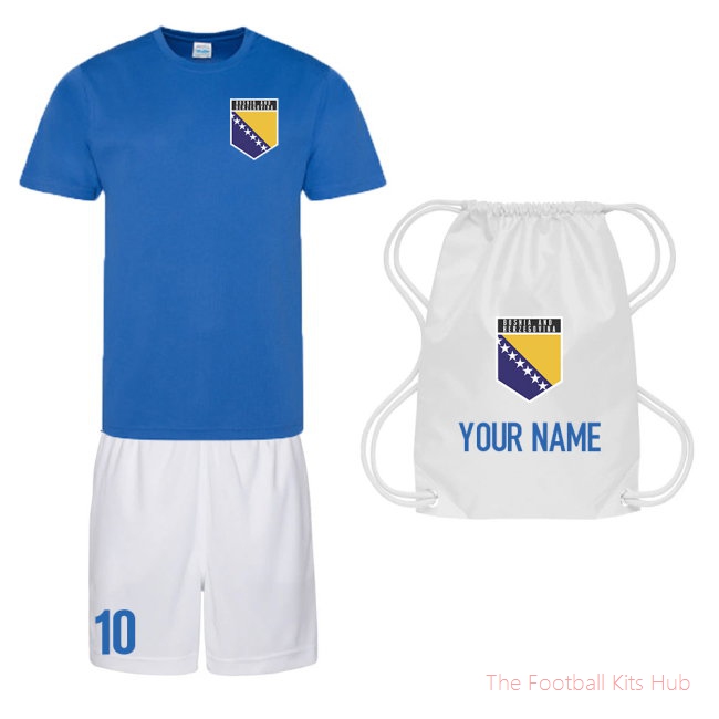 Personalised Bosnia and Herzegovina Training Kit Package