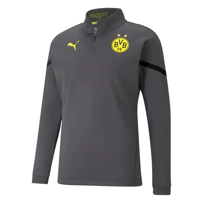 2021-2022 Shirt by Borussia Dortmund Pre Match Half Zip Top (Unisex
