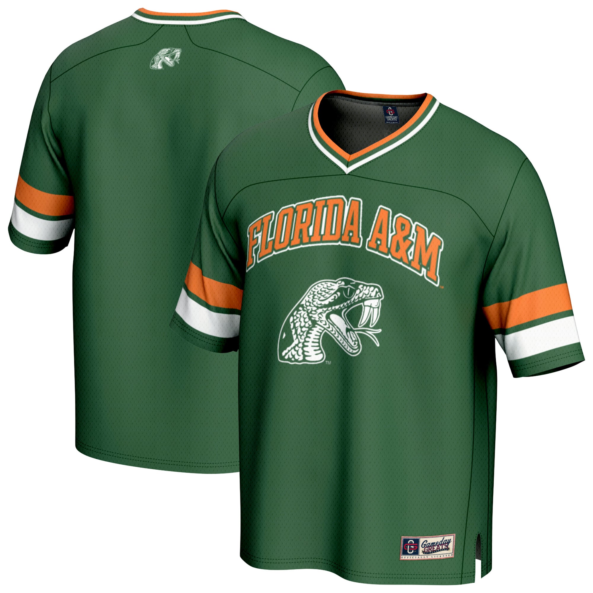 Florida A&M Rattlers GameDay Greats Unisex Spirit Football Jersey - Green