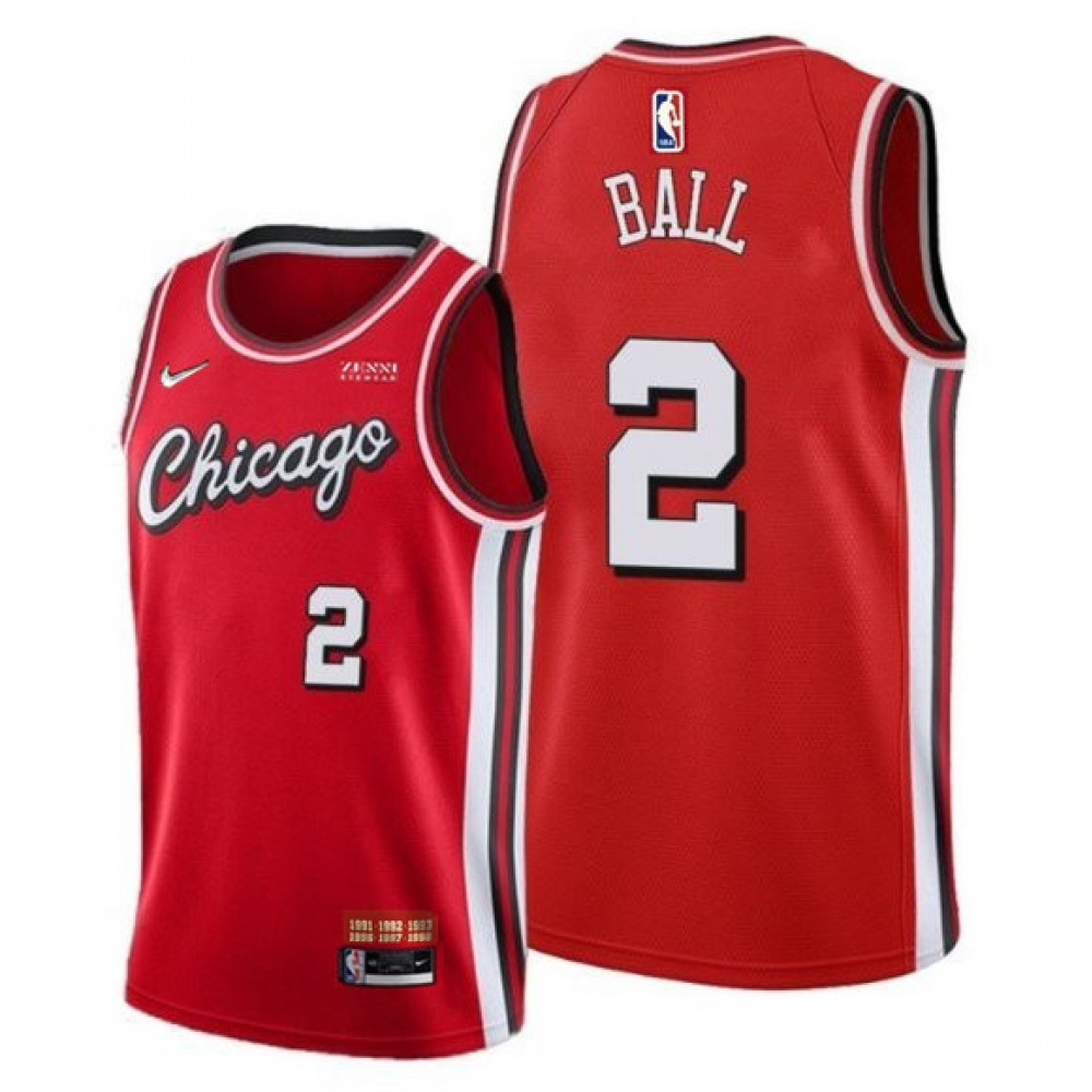 Classic 2 Chicago Bulls Red Jersey - City Edition - Fan Favorite