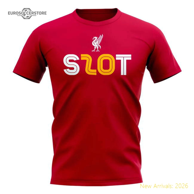 Premium Liverpool Arne Slot 20 Titles T-shirt (red) - Premium Quality