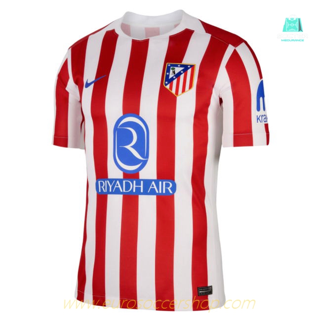 2025-2026 Atletico Madrid Home Shirt (J.Alvarez 19)
