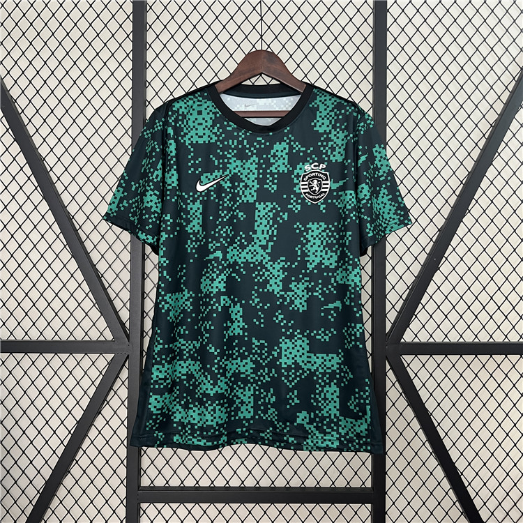 Comfort Fit Sporting CP Sporting Lisbon 2425 Pre Match Shirt