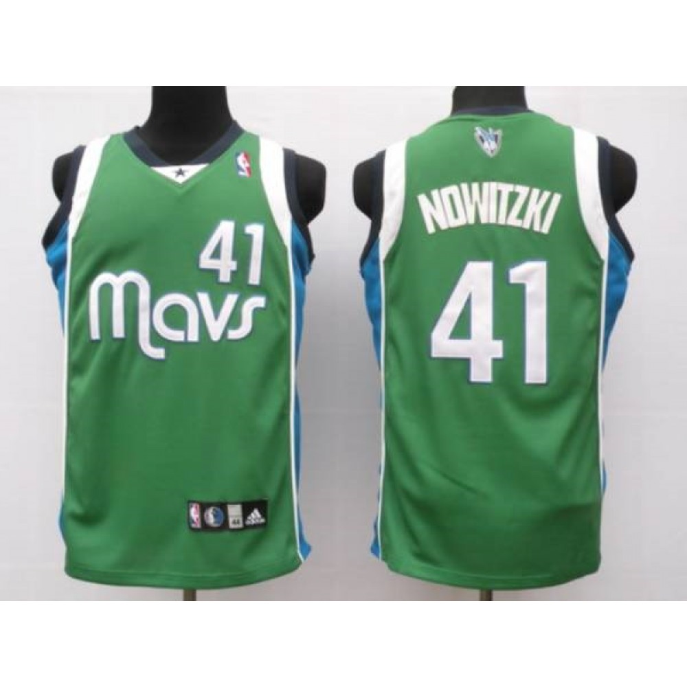 Performance 41 Green Jersey - Basketball Fan Gear