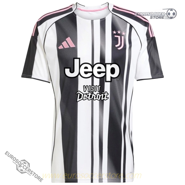 Juventus Home LOLO MUANI 20 Jeep Sponsor Jersey 25-26