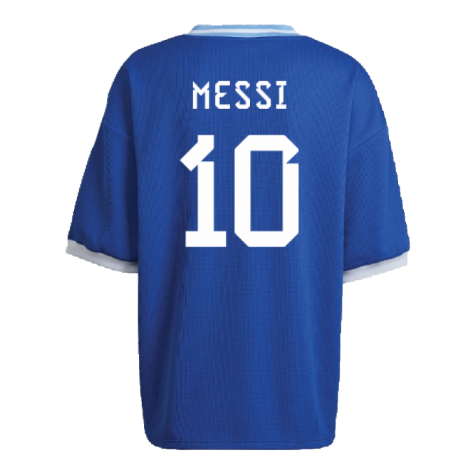National 2022-2023 Argentina Icon 34 Jersey (Messi 10) World