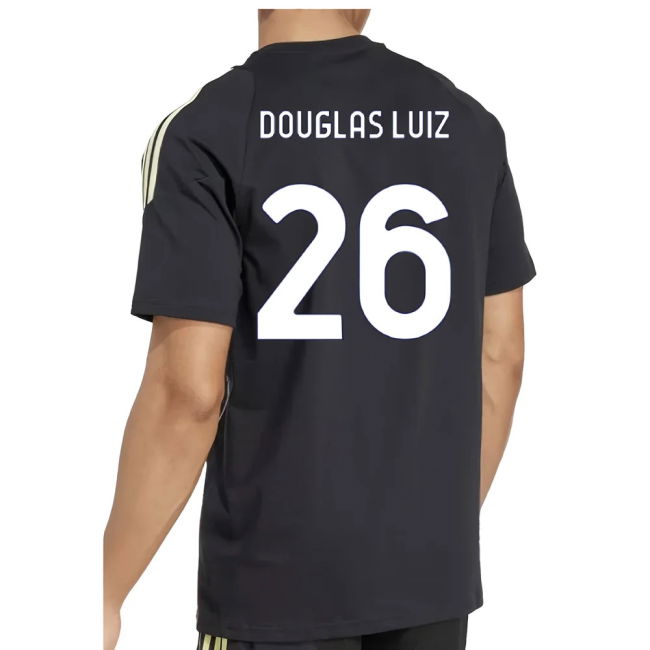 Licensed Juve Juventus Training Tee Black Douglas Luiz #26 Officia...