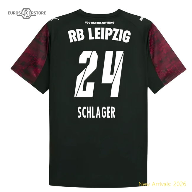 High-Quality 2025-2026 Red Bull Leipzig Third Shirt (Schlager 24)