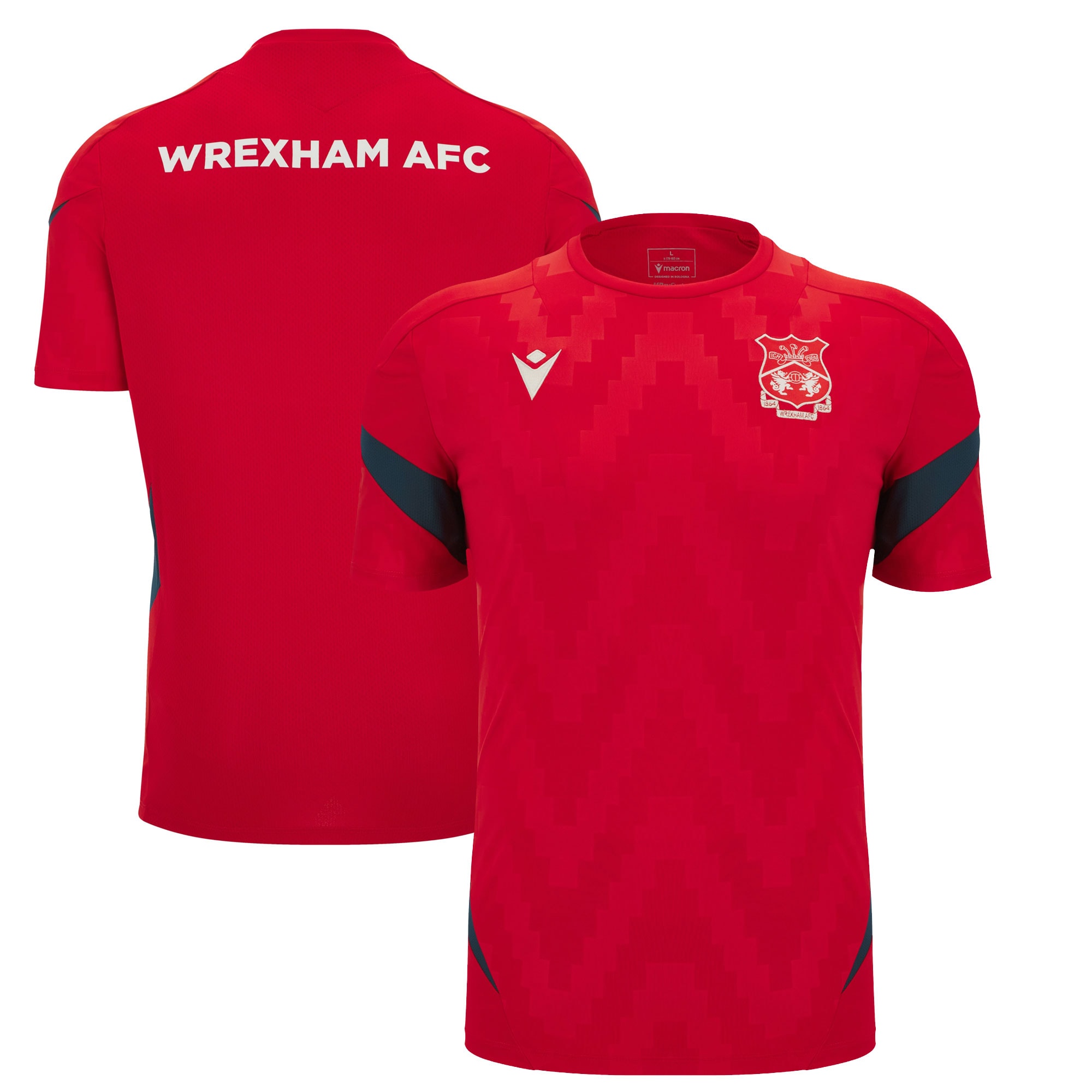 [SJH] Wrexham Training Jersey Top - Red