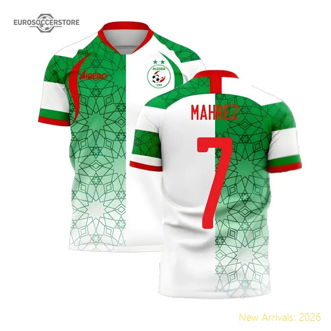 Algeria 2025 Home Jersey Shirt Football Fan Apparel For Football Fans