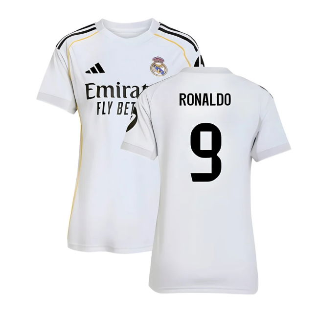 2025-2026 Real Madrid Home Football Shirt - Womens (Womens)
