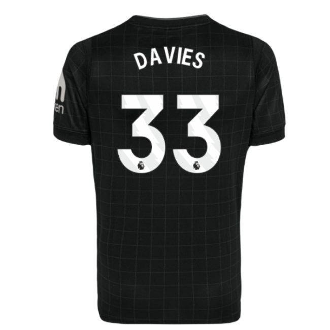 2025-2026 Spurs Shirt (Davies 33) Davies | Professional | Must-Have
