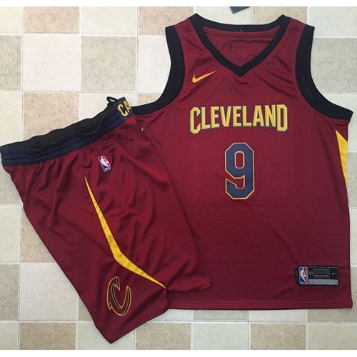 Nike Red Cleveland Cavaliers #9 Jersey - Discounted Basketball Jersey