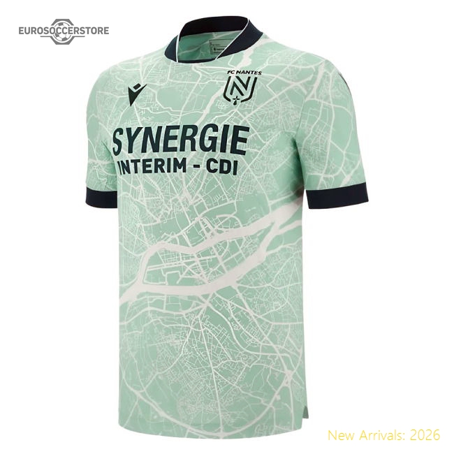 High-Quality Trending 2025-2026 Nantes Away Shirt (Your Name)