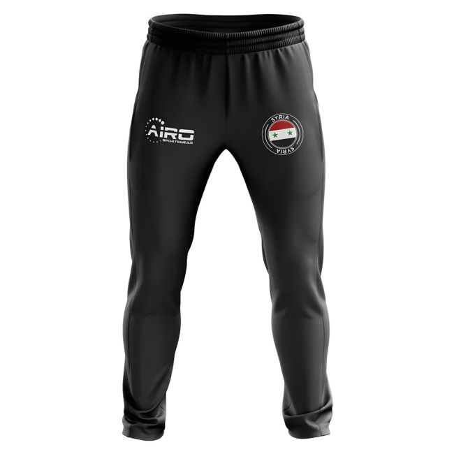 Aero-Dynamic Match-Ready Syria Concept Football Training Pants (Black)