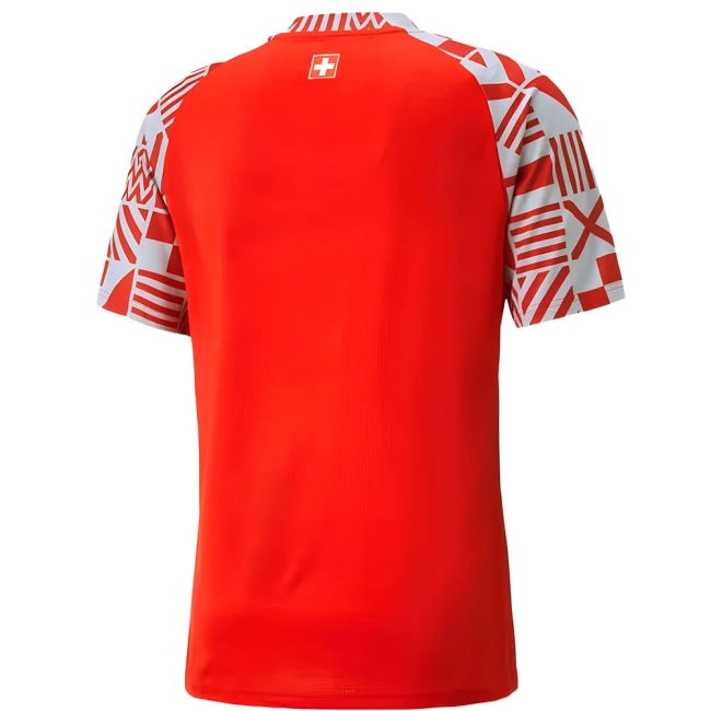 ZUBER 14 Elite Style Switzerland Home Professional Jersey 2022-2023