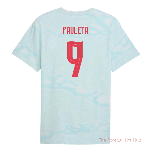 2026-2027 Portugal FtblCulture Tee AOP (Sea Glass) (Pauleta 9)