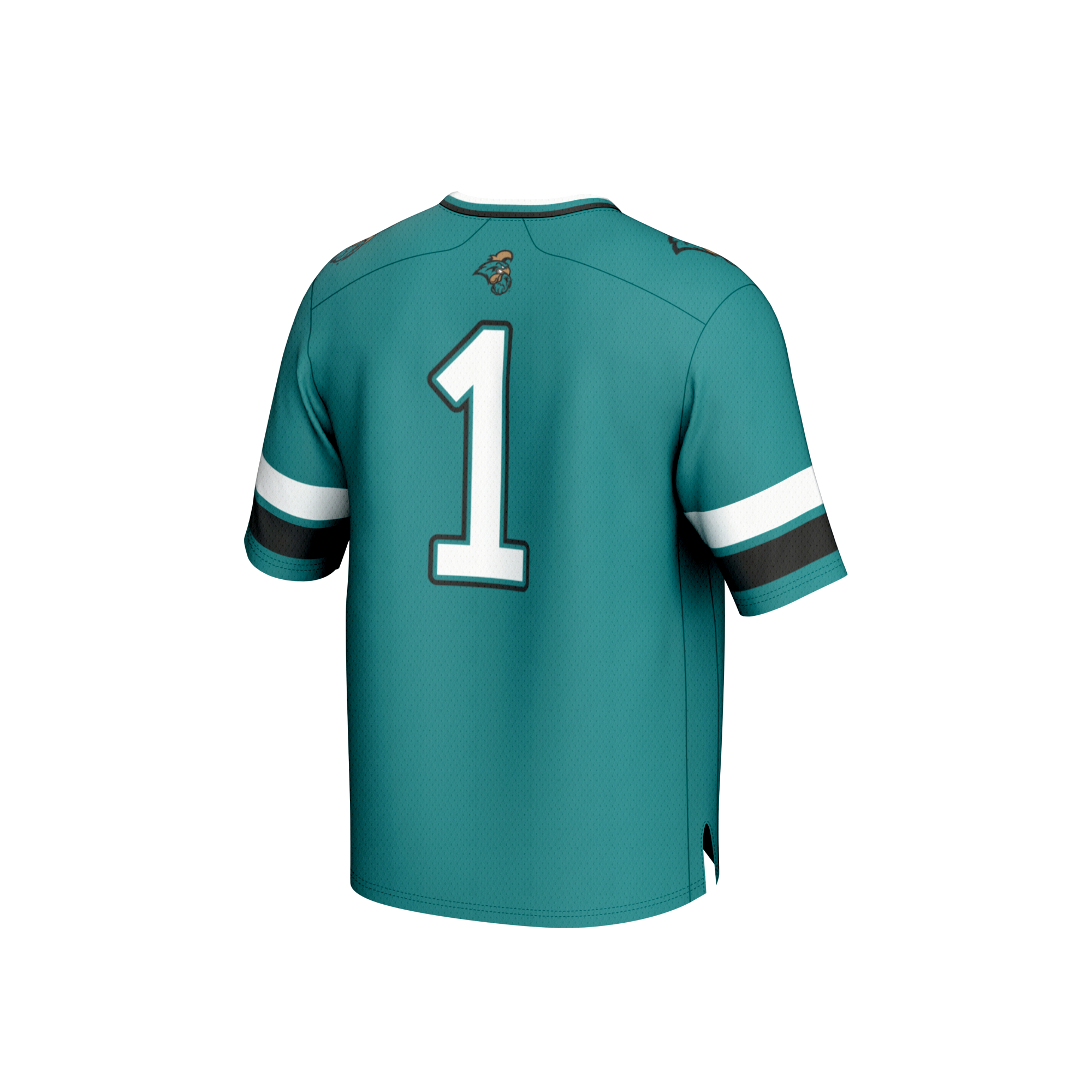 #1 Coastal Carolina Chanticleers GameDay Greats Lightweight Collegiate Football Fashion Jersey - Teal
