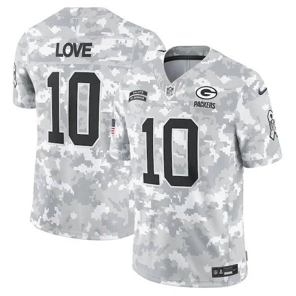 Green Bay Packers Limited NFL Jersey - Camo | Official Football App...