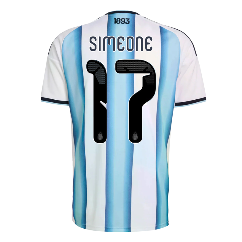 Argentina National Team 2026-2027 FIFA World Cup Home Jersey –  Edition S
