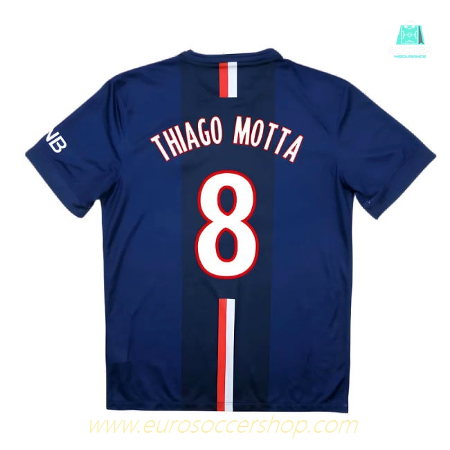 PSG 2014-15 Home Shirt ((Very Good) S) (Thiago Motta 8)
