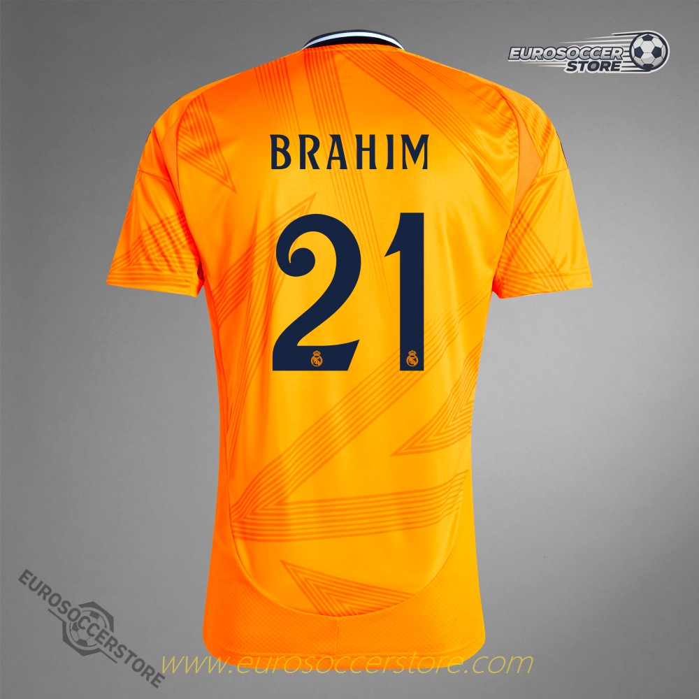 BRAHIM 21 Real Madrid Away Jersey for the 24-25 Season