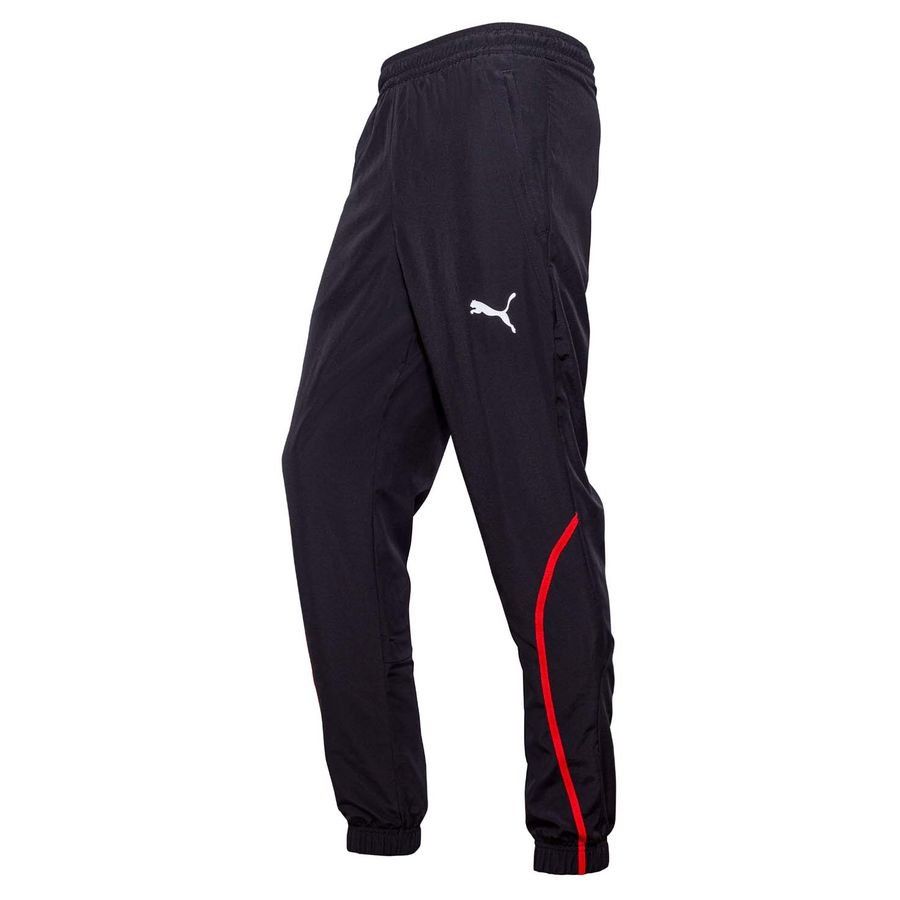 Milan Training Trousers Pre Match Woven Puma Jet Black/for All Time Re