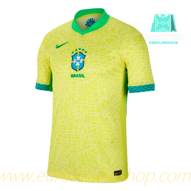 2024-25 Edition Brazilian National Team Home Shirt (Neymar JR 10)