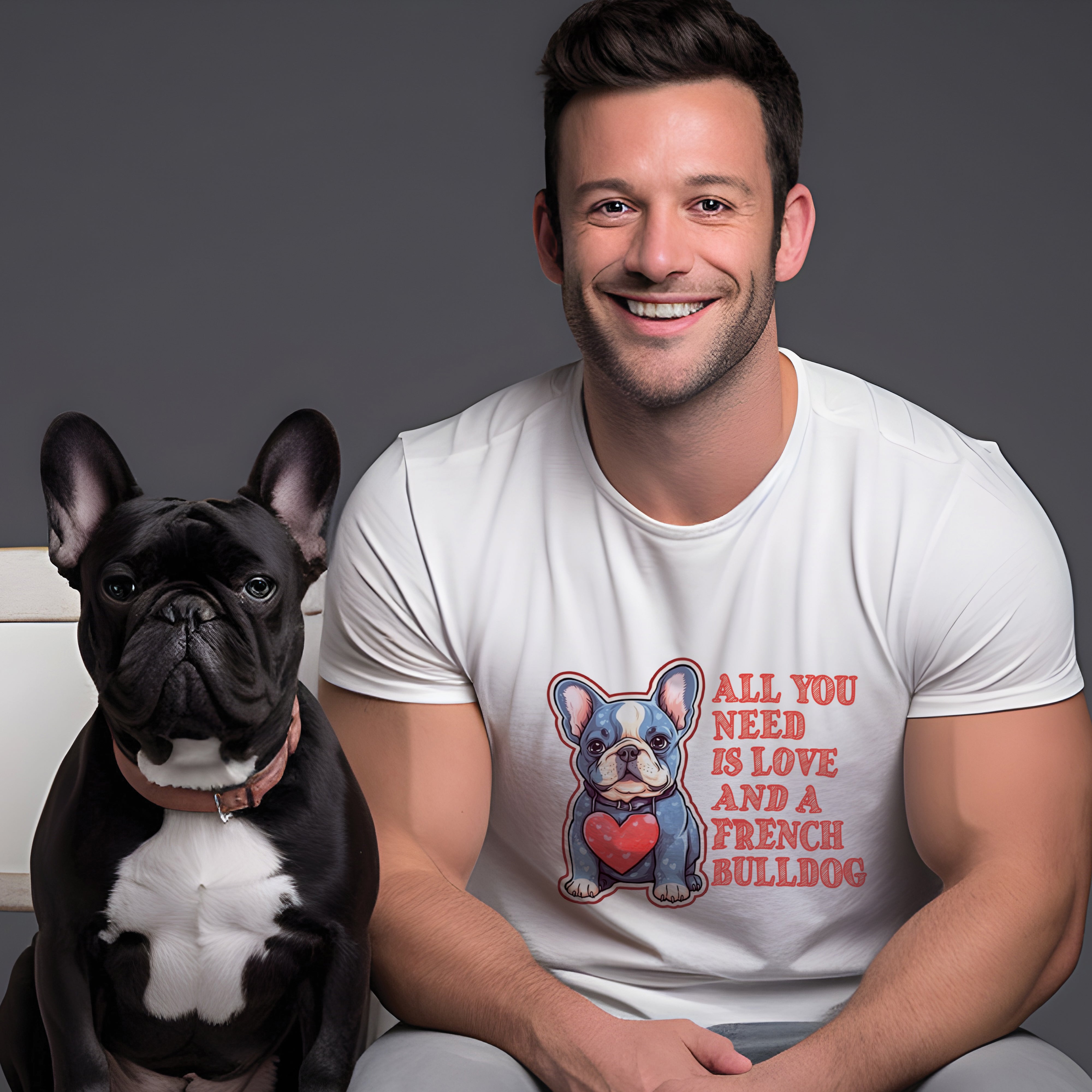 French Bulldog Fashion Meets Functionality Unisex T Shirt Durable Dog Item