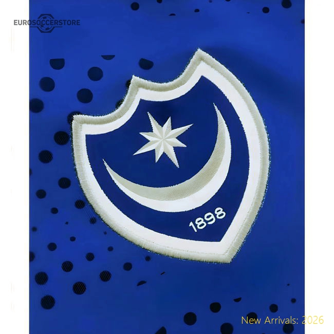 Premium 2025-2026 Portsmouth Home Shirt - Premium Quality